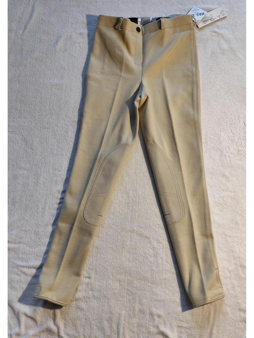 TuffRider Pefect Ladies Breeches, Size 26, Brown Tan Equestrian Horse Riding